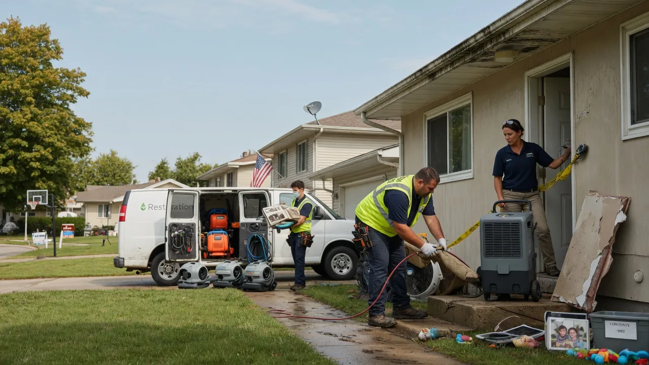 Water Damage Restoration in Slaughters, KY near me